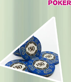 Legacy ceramic poker chips