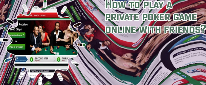 Play private poker online