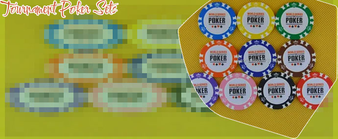 Tournament pro series poker chips